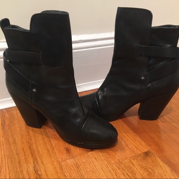 Black Rag & Bone Kinsey booties - Picture 1 of 5